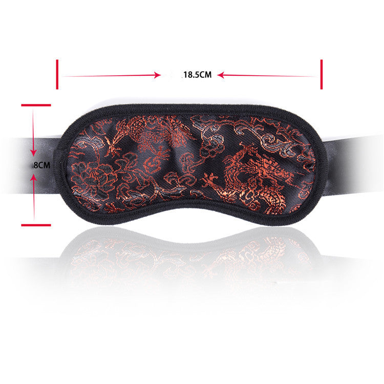 Elegant Print Eye Mask