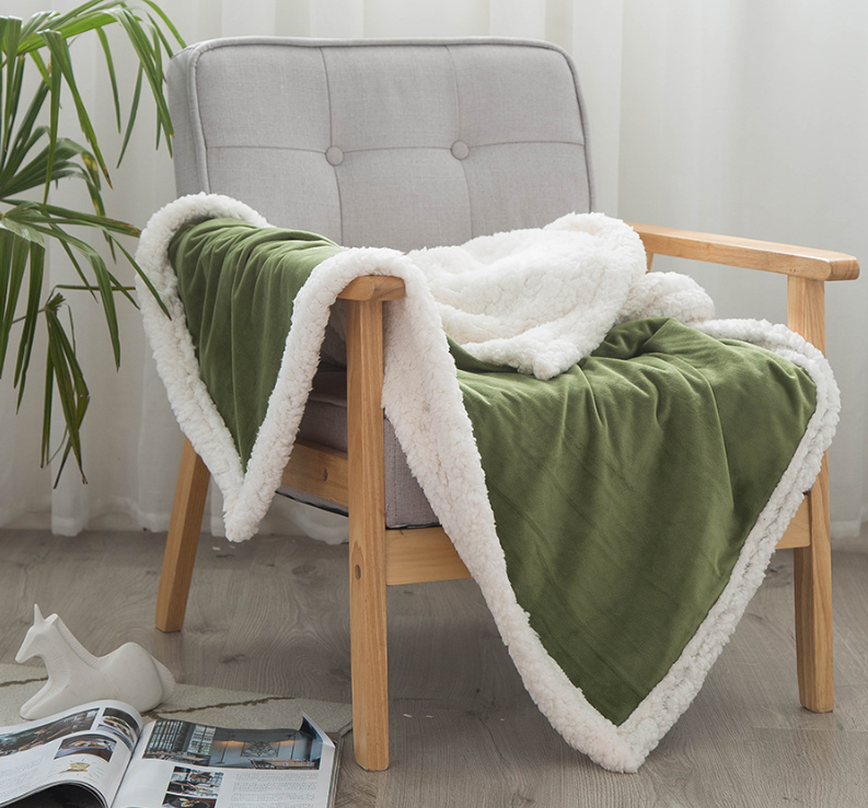 Autumn Cloud Warm Nap blanket