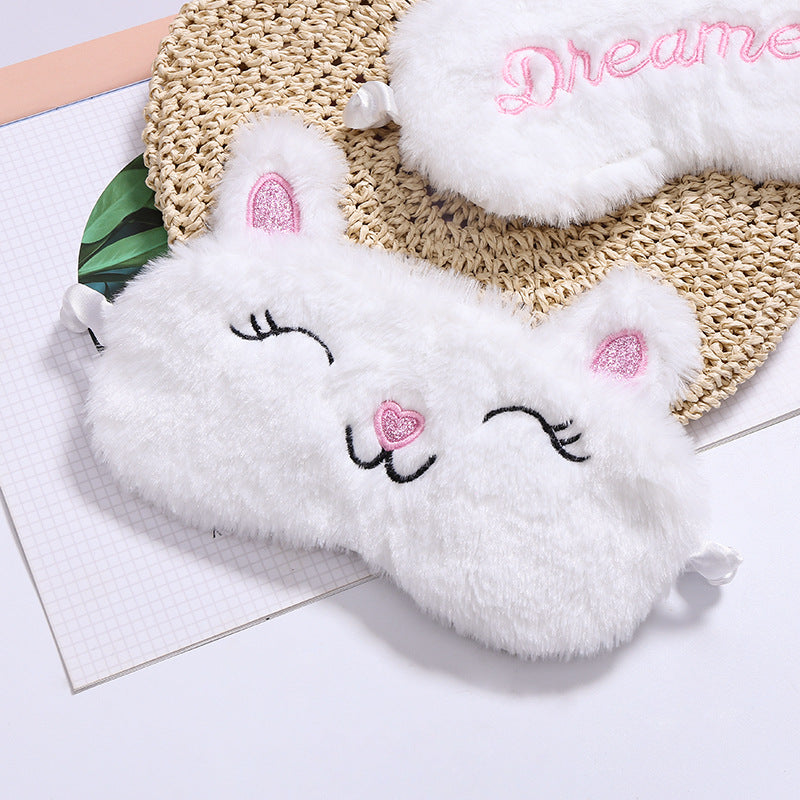 Sweet Dreams Blackout Plush Eye Mask