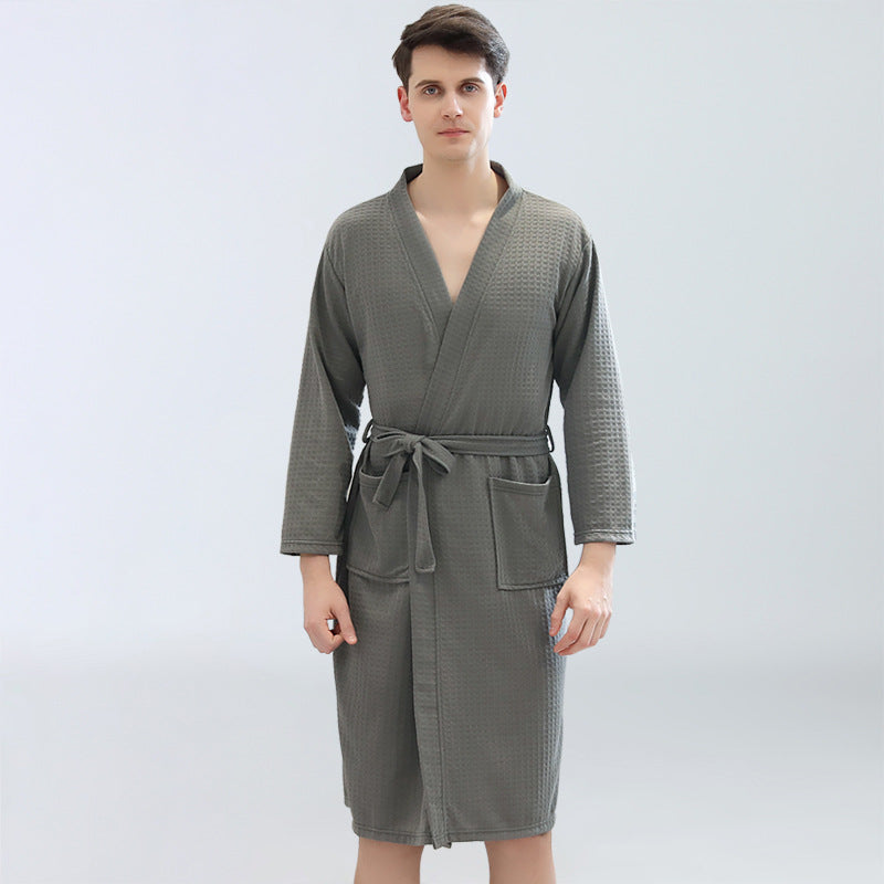 Men's And Women's Thin-feel Robe