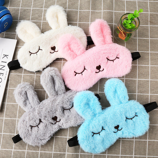 Rabbit Plush Soft Eye Mask