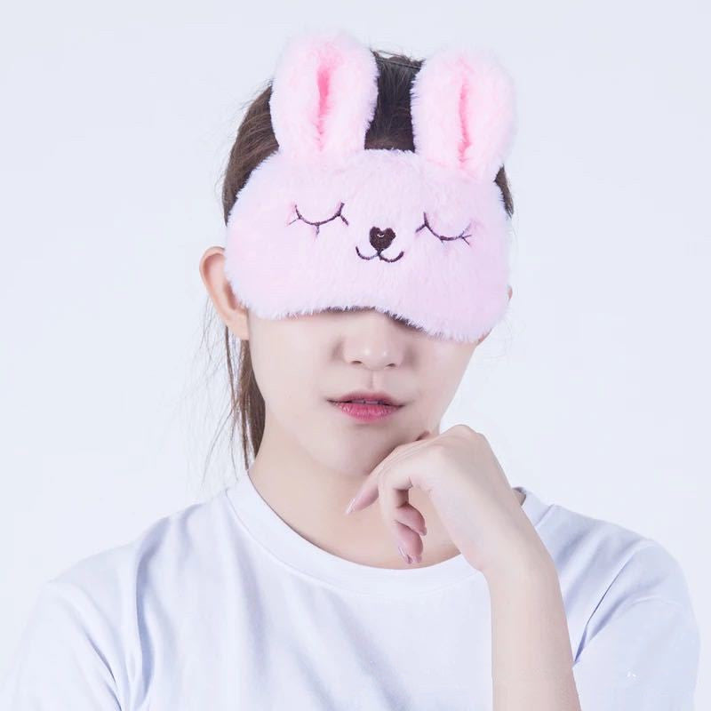Plush Blackout Sleep Eye Mask