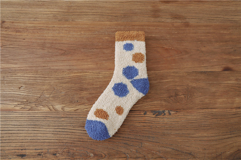 Wool-Feel Soft House Socks