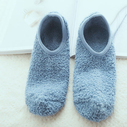 Coral Wool Warm House Socks