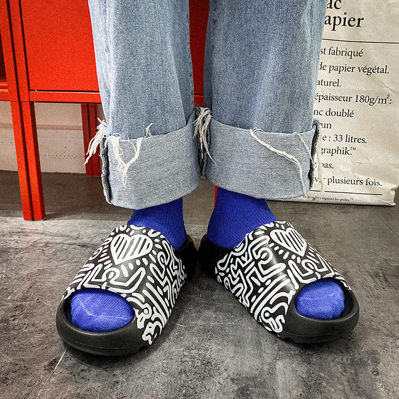 Men's Graffiti House Sandals
