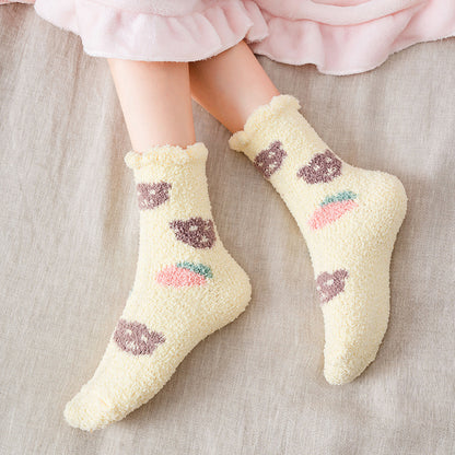 Warm & Cosy Japanese Style Sleepover Socks