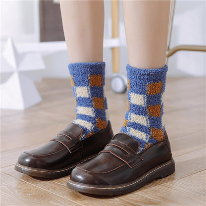 Wool-Feel Soft House Socks