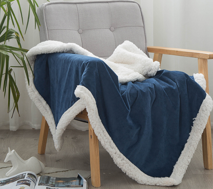 Autumn Cloud Warm Nap blanket