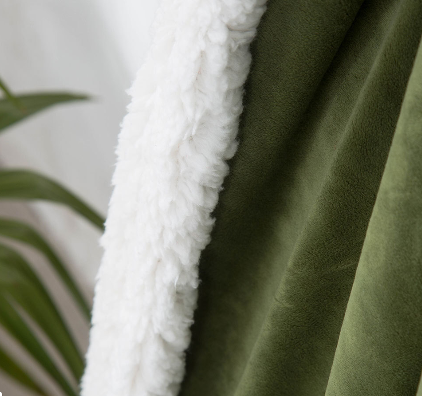 Autumn Cloud Warm Nap blanket