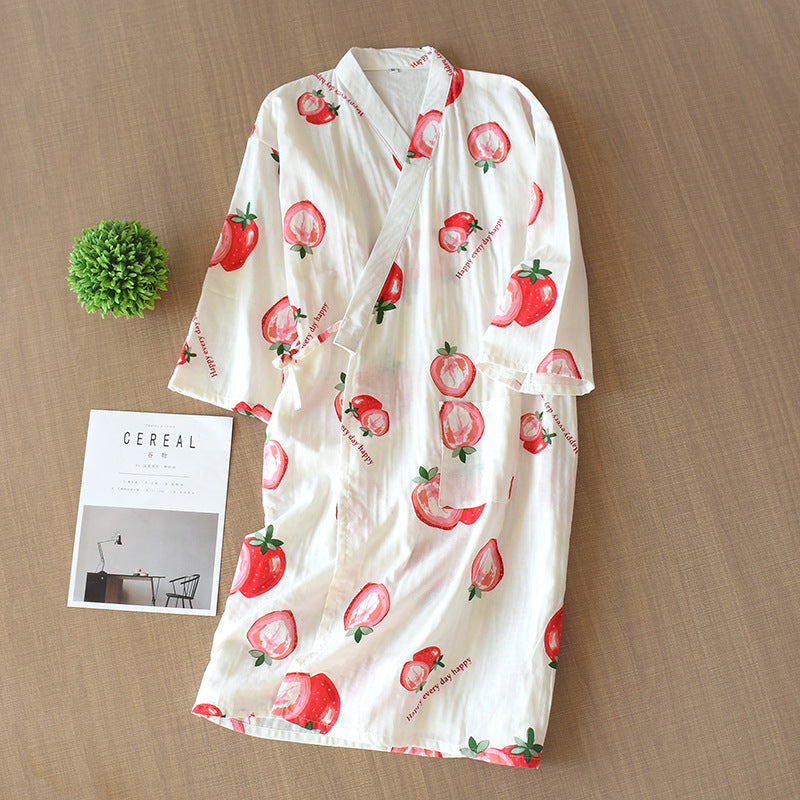 Summer Style Women's Cotton Kimono