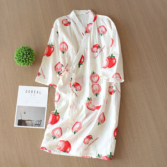 Summer Style Women's Cotton Kimono