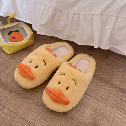 Snuggle Duck Cotton Slippers