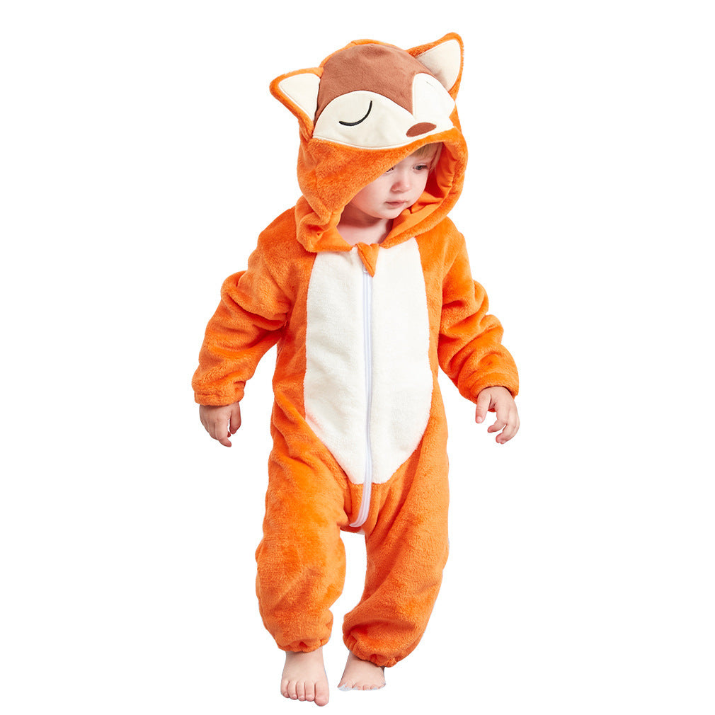 Sleepy Fox Baby Onesie