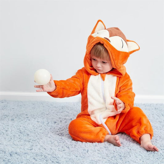Sleepy Fox Baby Onesie