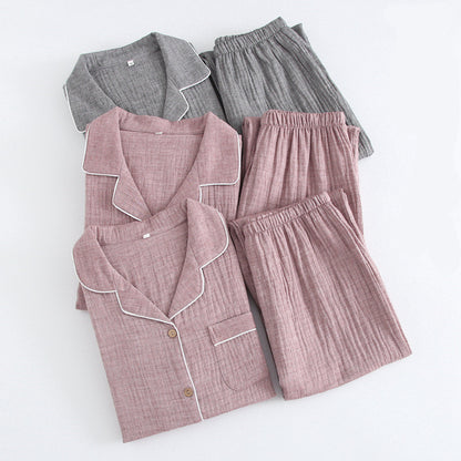 Japanese Unisex Casual Cotton Loungewear