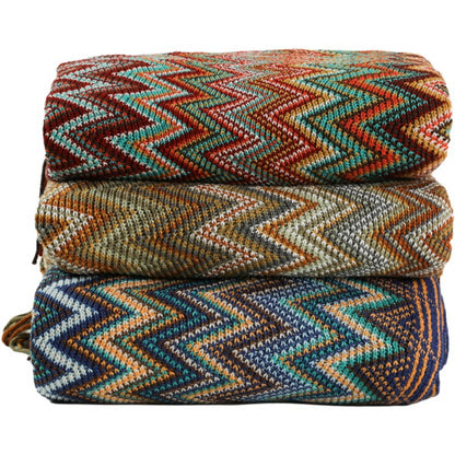 Bohemian Patterned Sofa Throw