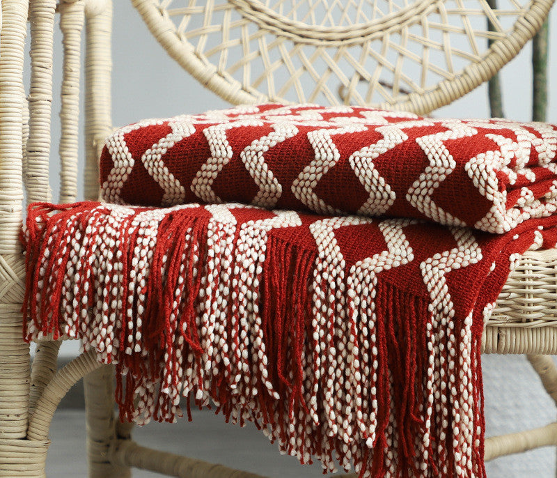 Nordic Knitted Decorative Sofa Blanket