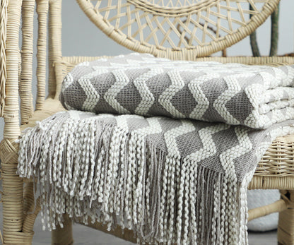 Nordic Knitted Decorative Sofa Blanket