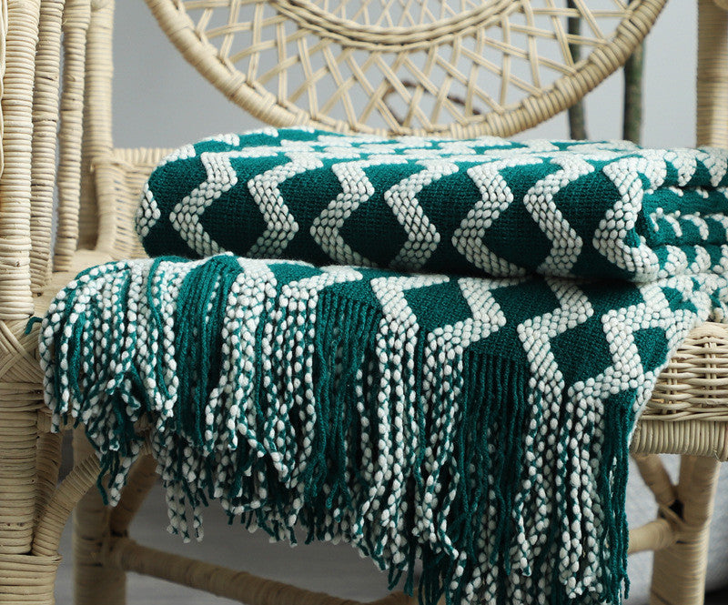 Nordic Knitted Decorative Sofa Blanket