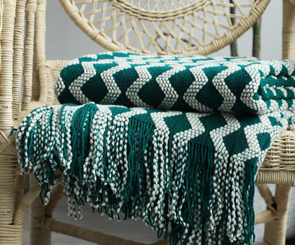 Nordic Knitted Decorative Sofa Blanket