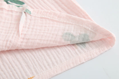 Kimono Style Cotton Gauze Maternal Pyjamas