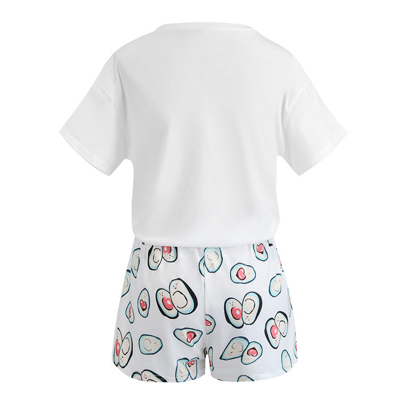 Short-sleeve Summer Sleep Set