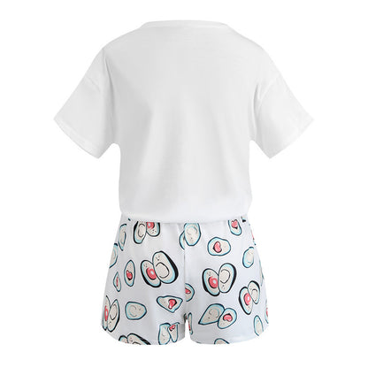Short-sleeve Summer Sleep Set