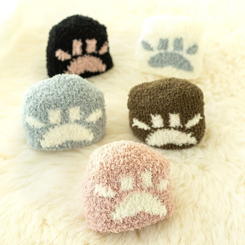 Towel-Touch Cute House Socks