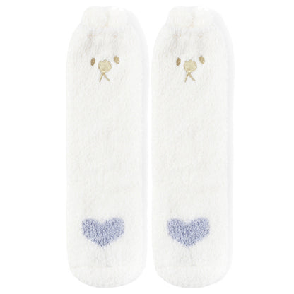 Towel-Touch Cute House Socks