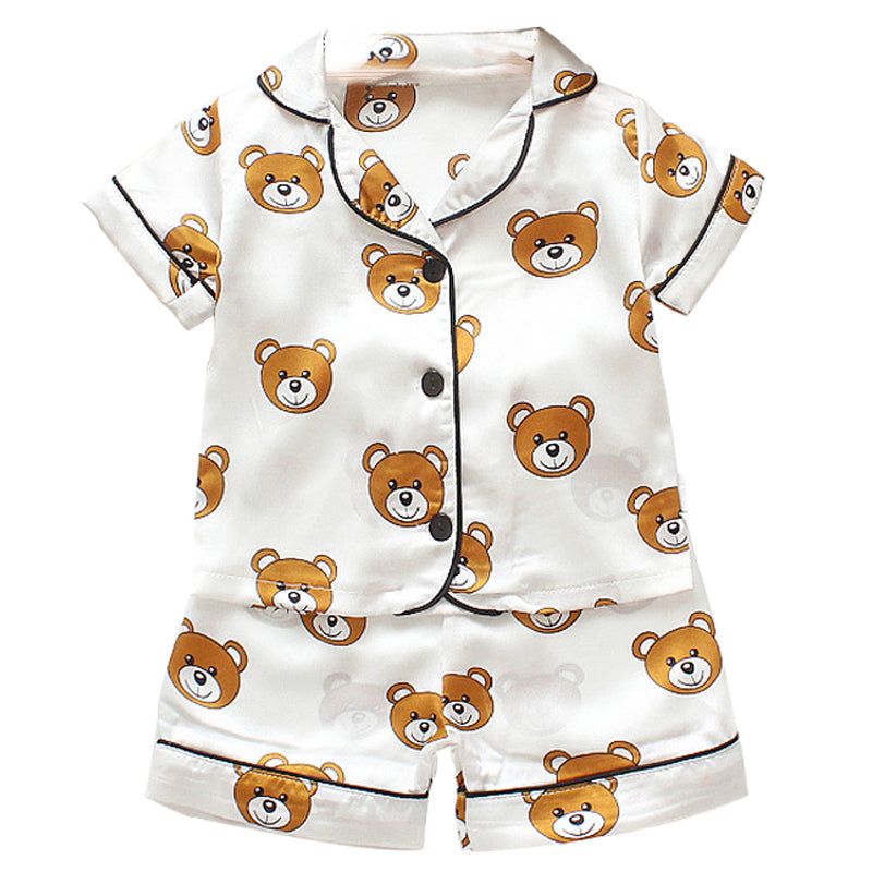 Children's Faux Silk Summer PJs