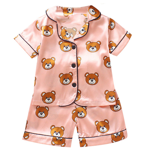 Children's Faux Silk Summer PJs