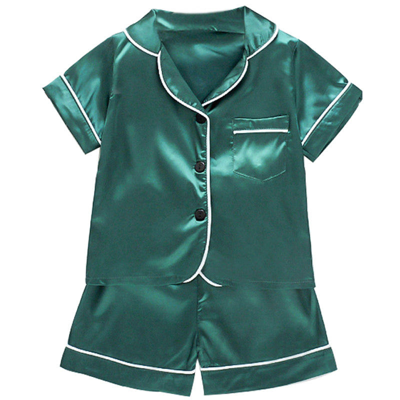 Children's Faux Silk Summer PJs