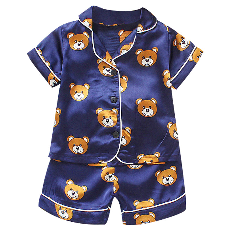 Children's Faux Silk Summer PJs
