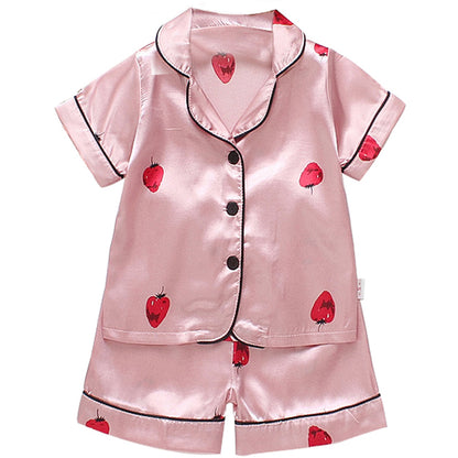 Children's Faux Silk Summer PJs
