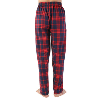 Men's Plaid Pattern Sleep Bottoms