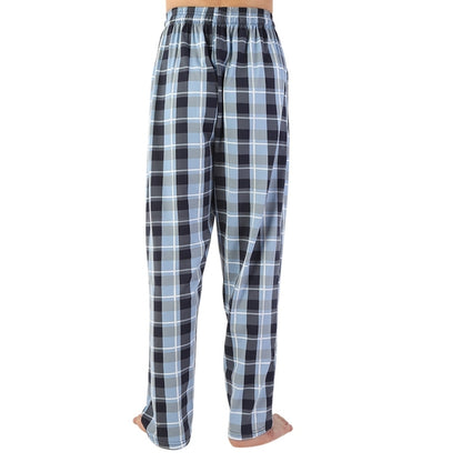Men's Plaid Pattern Sleep Bottoms