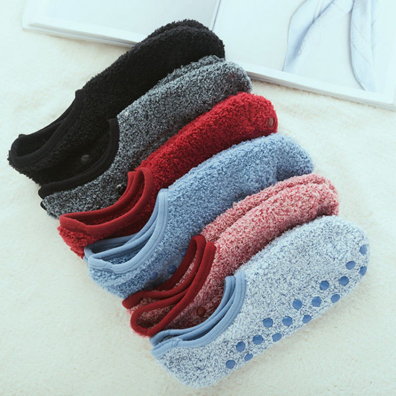 Coral Wool Warm House Socks