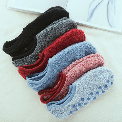 Coral Wool Warm House Socks