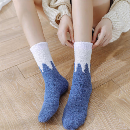 Wool-Feel Soft House Socks