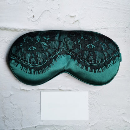 Lace & Silk Breathable Stylish Eye Mask