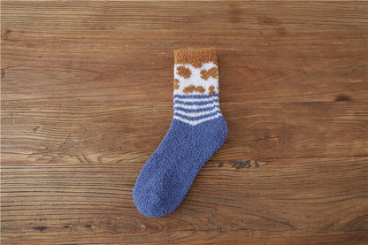 Wool-Feel Soft House Socks
