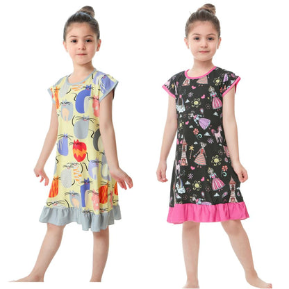 Patterned Dreamland Night Gown