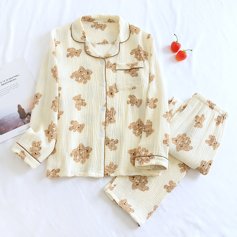 Cotton Gauze Loose-fit Pyjamas