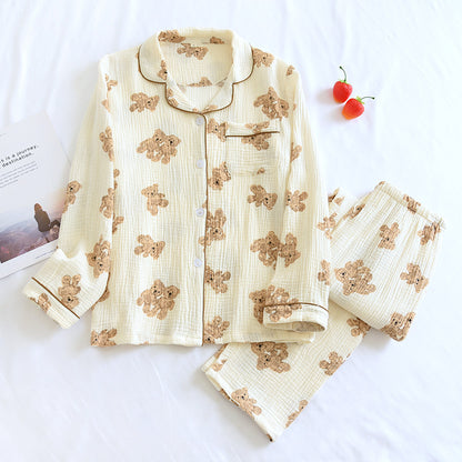 Cotton Gauze Loose-fit Pyjamas