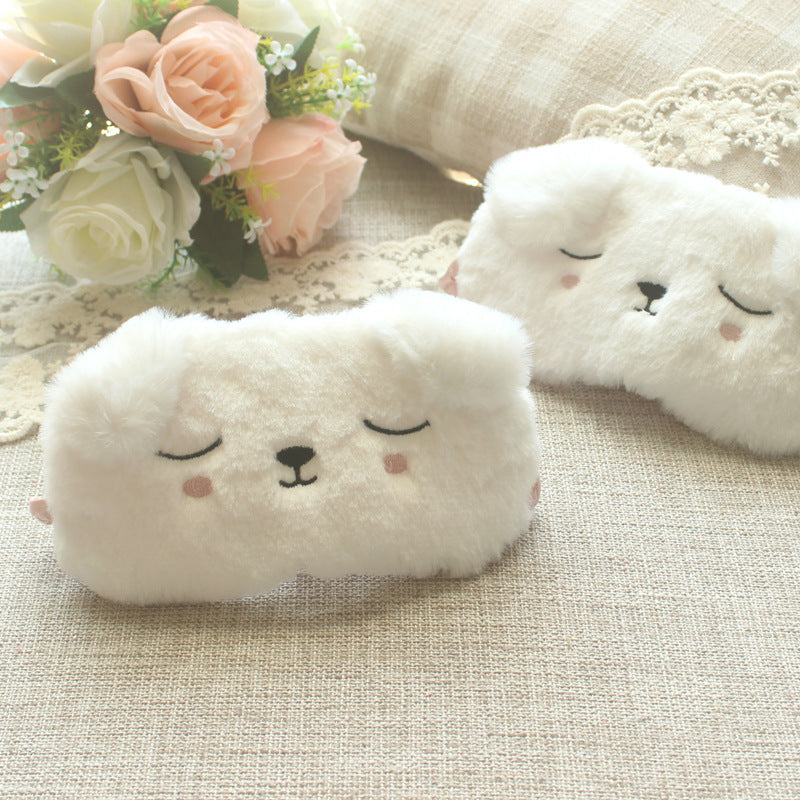 Sleeping Puppy Face Sleep Mask