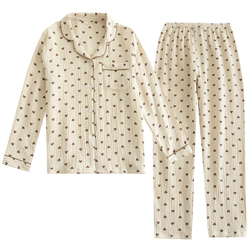 Cotton Gauze Loose-fit Pyjamas