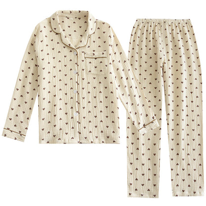 Cotton Gauze Loose-fit Pyjamas