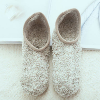 Coral Wool Warm House Socks