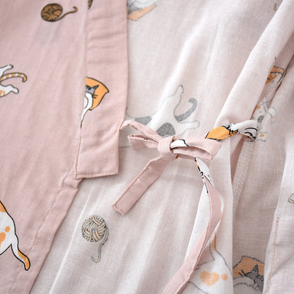 Japanese MuJi Kimono-style Sleep Set