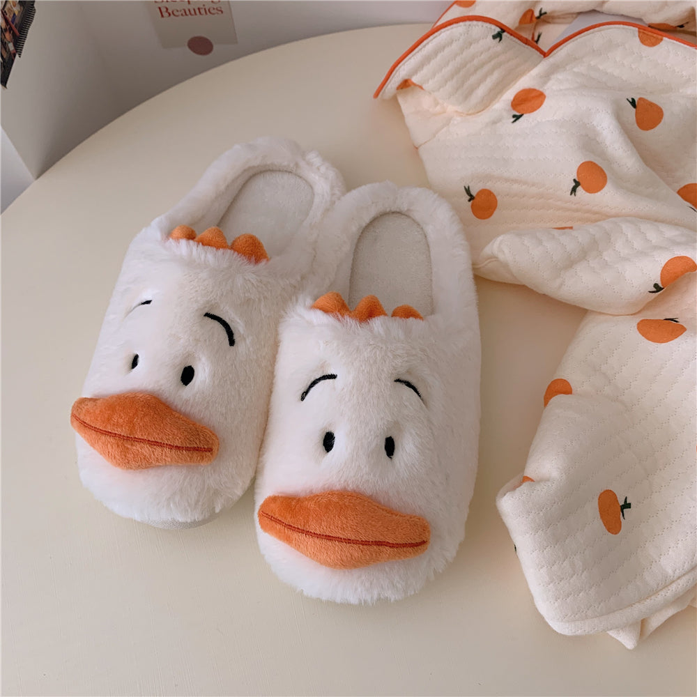 Snuggle Duck Cotton Slippers